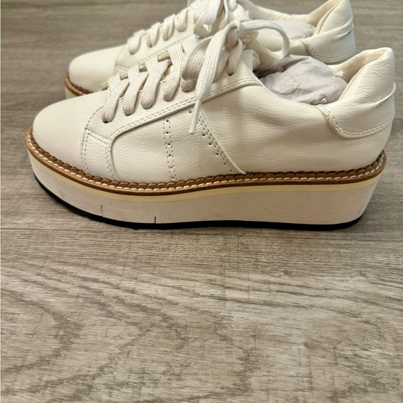 New Suzanne Platform Tennis Shoes 6 / White Y2K - Picture 5 of 12